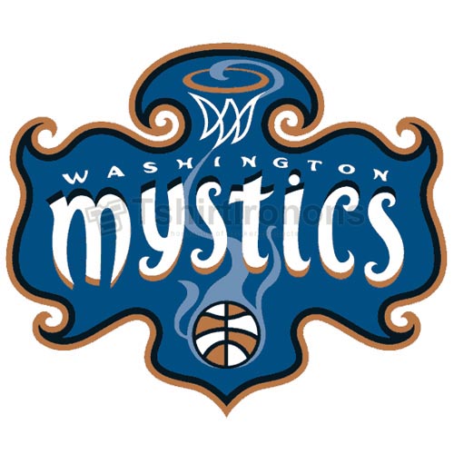 Washington Mystics T-shirts Iron On Transfers N5704 - Click Image to Close